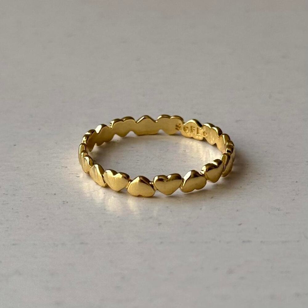Cute gold hearts vintage MENS2